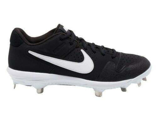 New Nike Black White A07960-001 Baseball Cleats Size 12