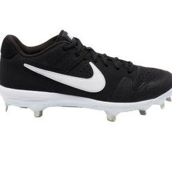 New Nike Black White A07960-001 Baseball Cleats Size 12