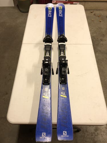 Salomon SL skis 160cm