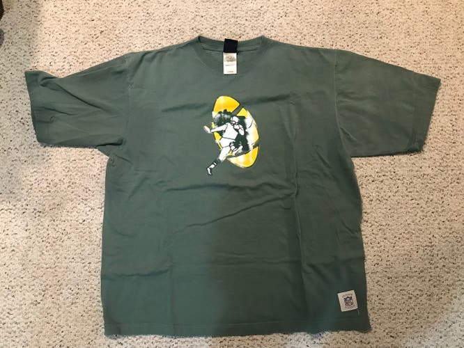 Green Bay Packers Reebok Heritage Vintage Used Men's Adult Large Shirt