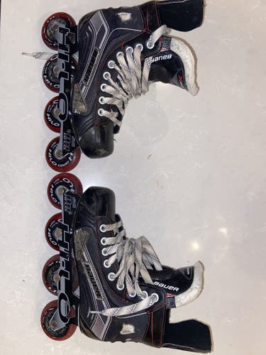 Junior Bauer Regular Width Size 3 (US Size 4) Vapor X400R Inline Skates