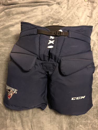 Maine Black Bears CCM Pro Stock Goalie Pants