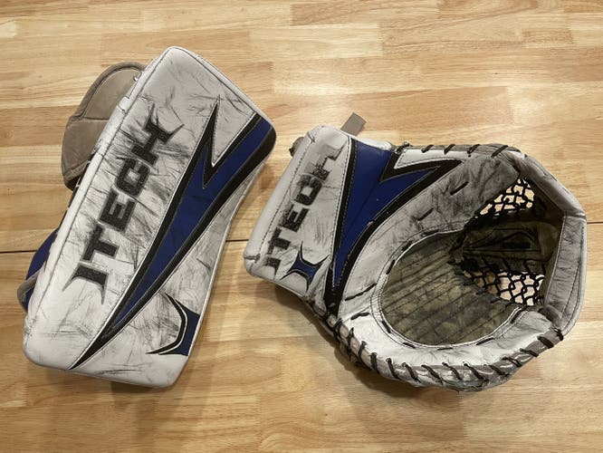 White RX9 Pro Glove set