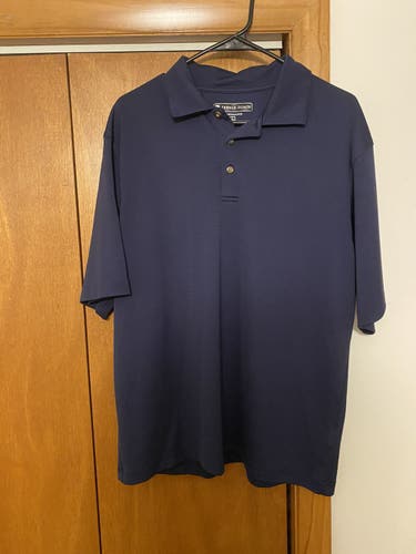 Pebble Beach Navy Golf Polo Large