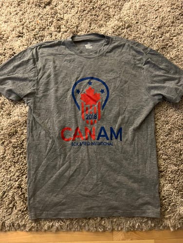 Brand new 2018 Can-Am box lacrosse invitational t shirt
