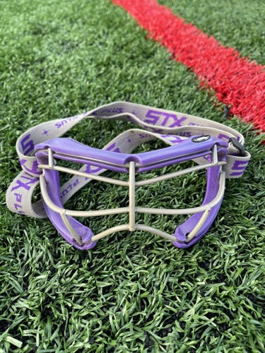 Used lot of 2 STX 4Sight+ Goggles Green and Purple