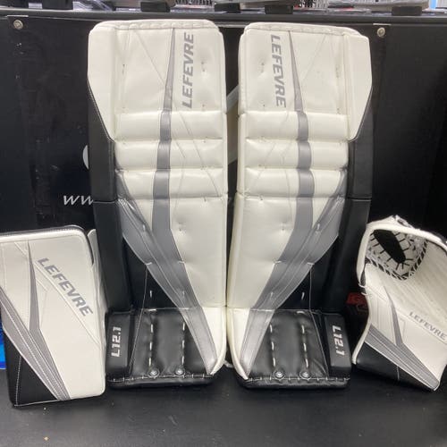 Lefevre Black New 34" Plus 1 Pro Goalie Full Set