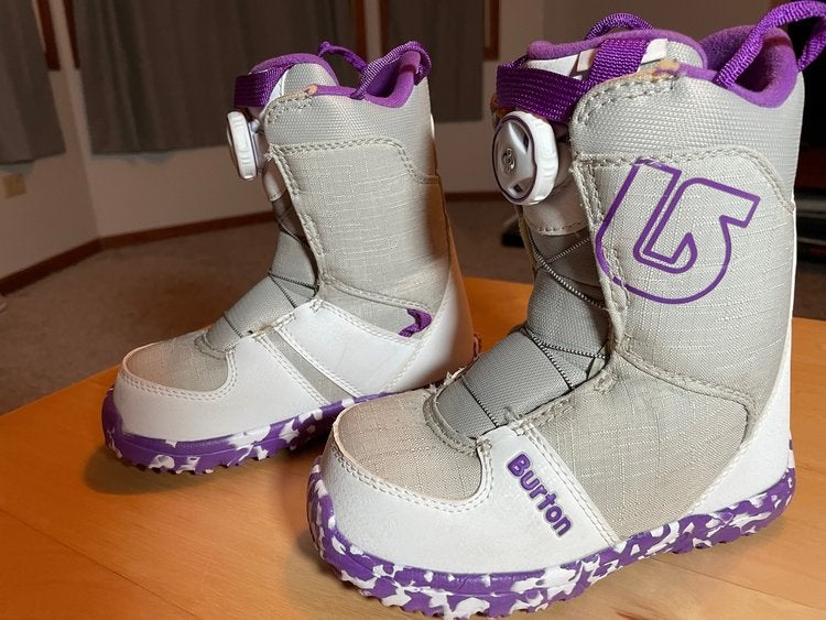 mini grom snowboard boots