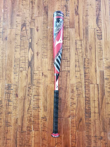 Used Mizuno Alloy Hot Metal Bat (-13) 12 oz 25"