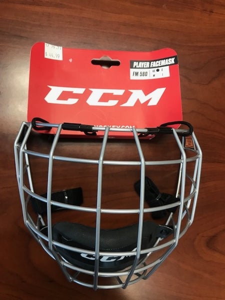 I doubt it sufficient Concentration New XSmall CCM FM580 Hockey Helmet Cage-Silver | SidelineSwap
