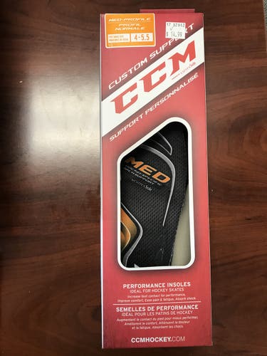 New CCM Hockey Skate Insoles (Skate size 4-5.5)