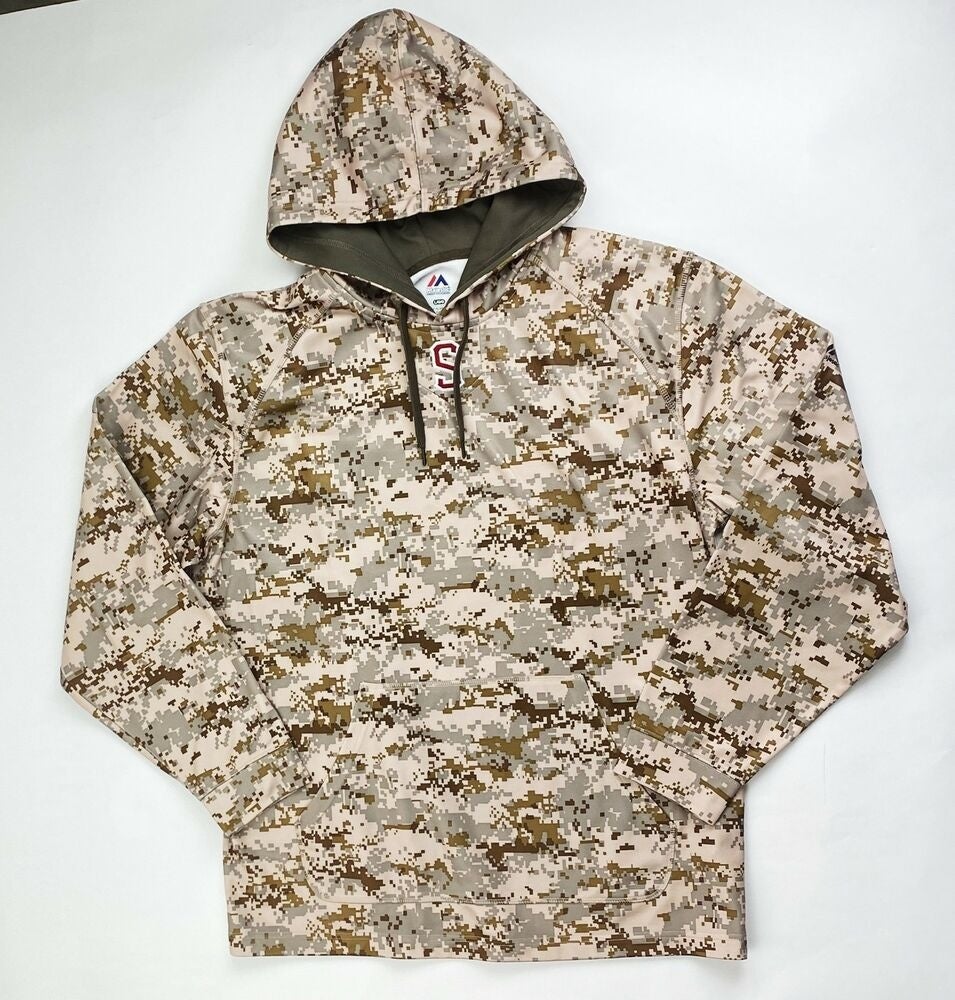 majestic home plate tech fleece pullover