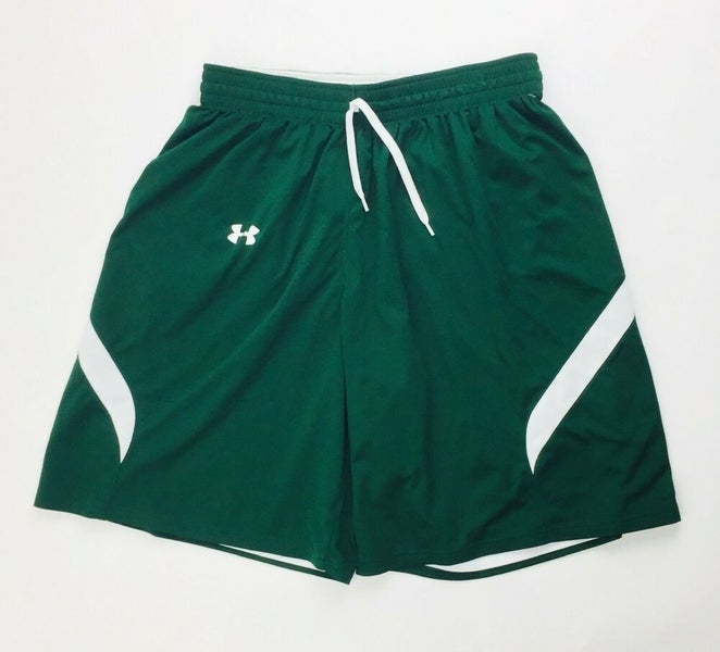 Under Armour Basketball Stock Clutch Reversible Short Men's L Green UKJ124M