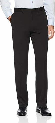 Kenneth Cole Reaction Men's Stretch Modern-Fit Flat-Front Pant 36x30