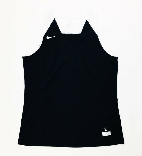 Nike Hyperelite Basketball Game Jersey Women's Large Black White 867774 Dri-FIT