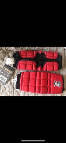 Lacrosse elbow pads new red medium