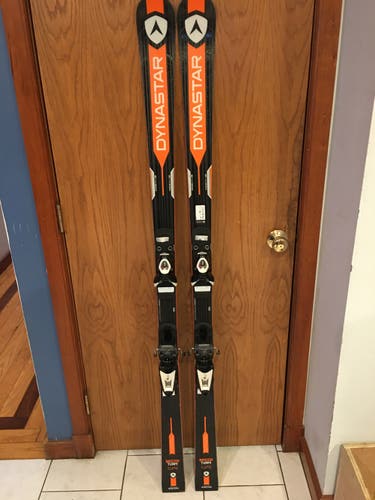 Used 2018 Dynastar Racing Speed Team GS Skis 165 with Rossi Axium JR Bindings