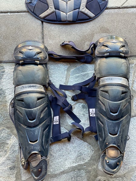 All Star System 7 Catcher's Leg Guard - Adult