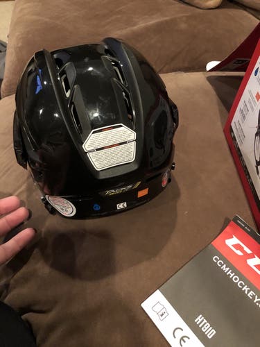 Black New Small CCM  Tacks 910 Helmet