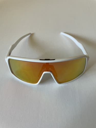 NEW Oakley Sutro Sunglasses - White Frame w/ Red Multilayer Lens