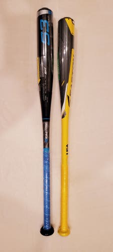 New ! (1) Easton YSB18BXHL 28"/16oz  (1) Easton YB17S313 29/16 Baseball Bats
