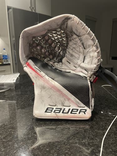 cam ward pro stock goalie glove