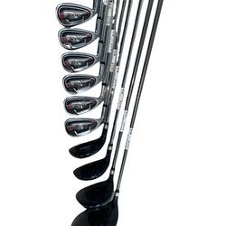 Used Tommy Armour Axial 11 Piece Steel Uniflex Mens Package Set Lh