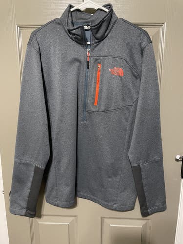 Gray North Face Pullover