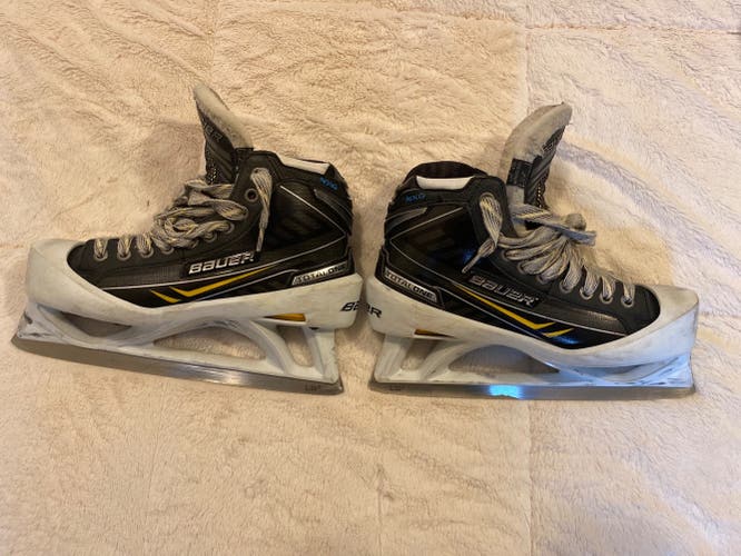 Used Bauer Regular Width  Size 7.5 Total One NXG Hockey Goalie Skates