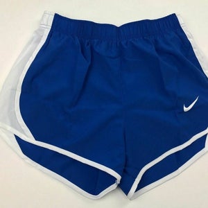 Nike Women's Medium Dry Tempo Running Short Royal Blue White Mesh Liner $30