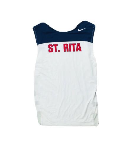 Nike St. Rita Chicago Compression Running Singlet Women's M Track Top White