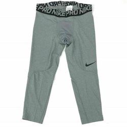 Nike Pro 3/4 Training Tight Pant Men's Large Grey AH7100 Compression