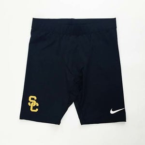 Nike SC Trojans Custom Fast Half Tight Running Short Men's Large Black CV3013