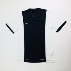 Nike Park Derby V-Neck Soccer Futbol Game Jersey Men M Shirt Black White 620879