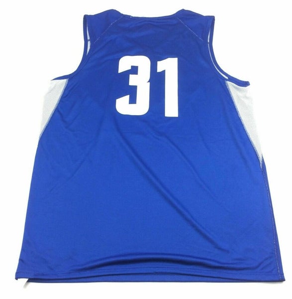 royal blue plain blue basketball jersey