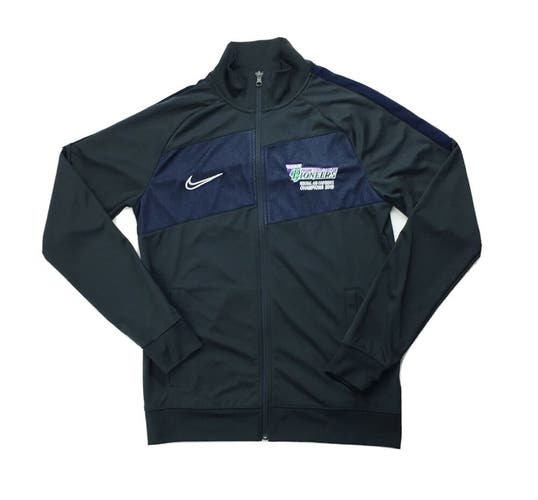 Nike Prairie State Pioneers Athleisure Full Zip Soccer Jacket Mens M Gray BV6918