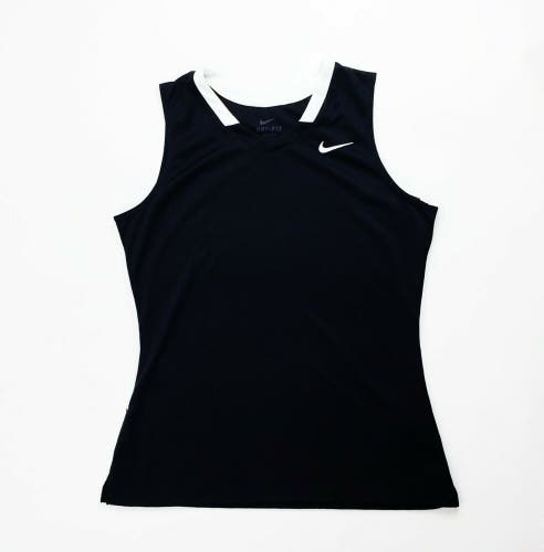Nike Face-Off Stock Lacrosse Jersey Women's Small Large XL Black White 707103