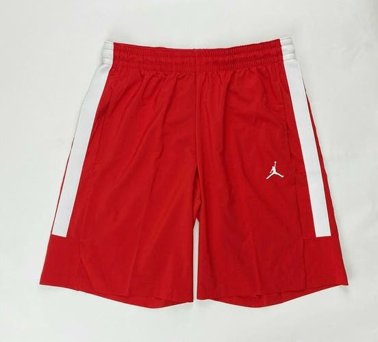 Nike Jordan 23 Alpha Team Dry Training Short Men's Large CJ1129 Red Pockets