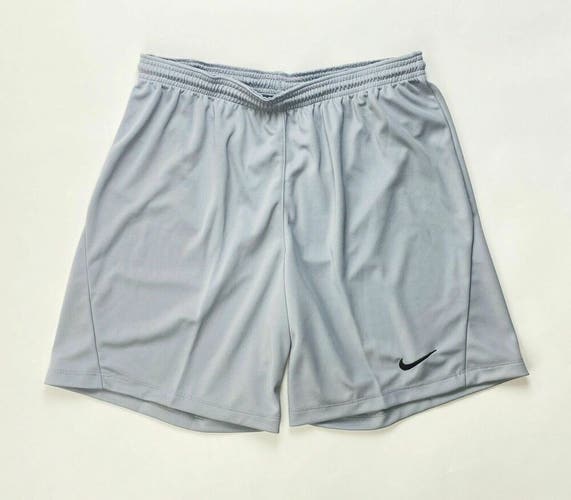 Nike Dry Park III Soccer Game Short Men's Large Grey BV6857 Dri-Fit