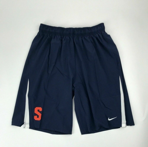Nike Syracuse Orange Untouchable Speed Stock Lacrosse Short Men's L Navy 881253
