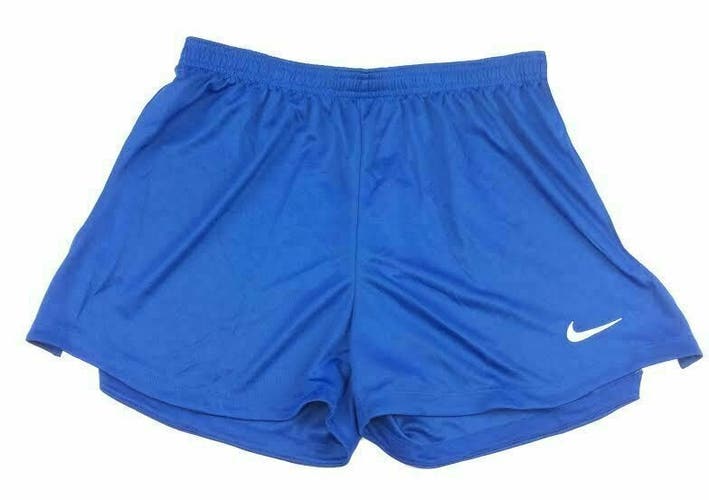 Nike Dry Futbol Soccer Game Shorts Training Women's Medium Blue AJ1243