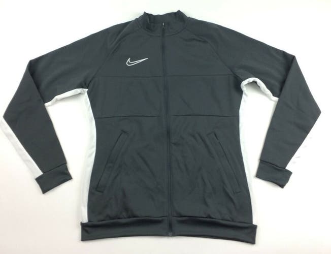 Nike Dry Academy 19 Full Zip Performance Track Jacket Women's M AO1483 Grey