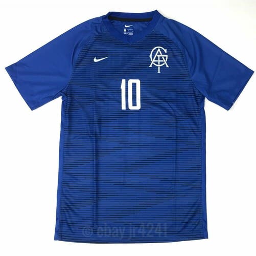 Nike US SS Digital 18 Soccer Jersey Short Sleeve Men's Medium Blue Black 894376