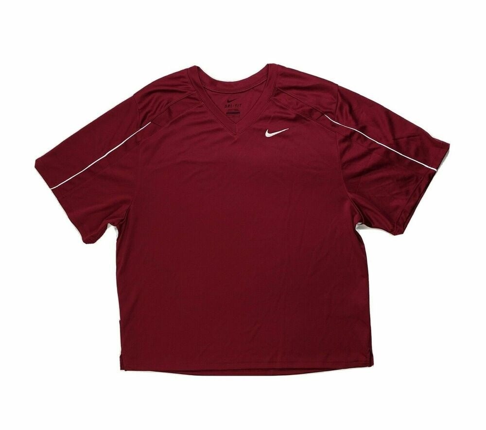 Nike Face Off Short Sleeve V-Neck 