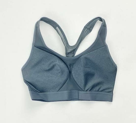Nike High Support Sports Bra Training Mesh Dri-FIT Women's S Shimmer Gray CJ7208