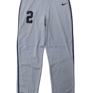 Nike Pro Vapor Gray Baseball Pant Navy Piping Boy's XL Softball 747228