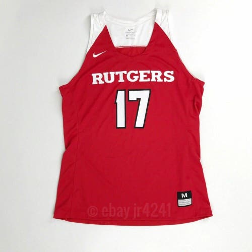 Nike Basketball Rutgers University Hyperelite Jersey Women's M Red White 867774