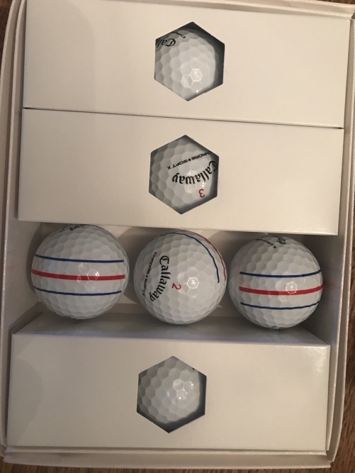 White New Callaway 12 Pack (1 Dozen) Chrome soft x Balls