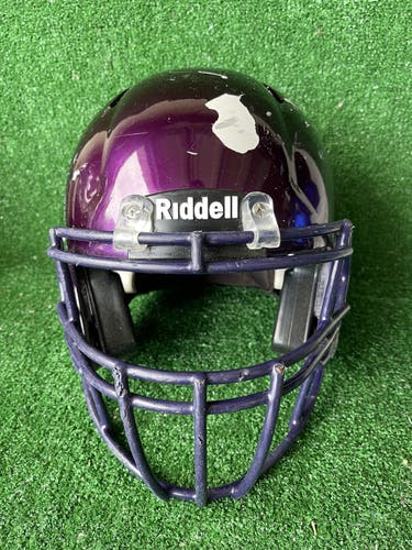 Adult Medium - Riddell Speed Football Helmet - Purple