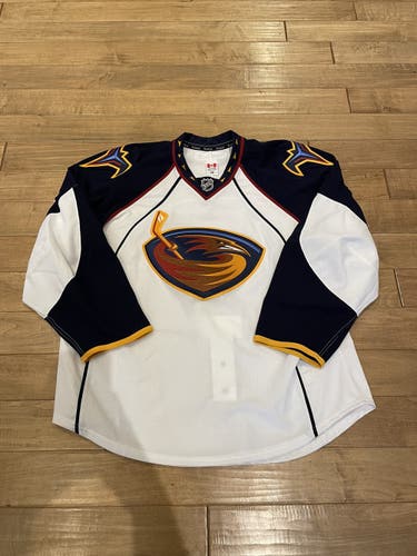 Brand New Atlanta Thrashers Reebok Authentic Team Issued Game Jersey 58